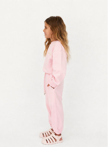 Signature Kids Cropped Crew Set