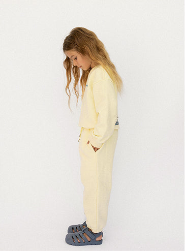 Signature Kids Cropped Crew Set