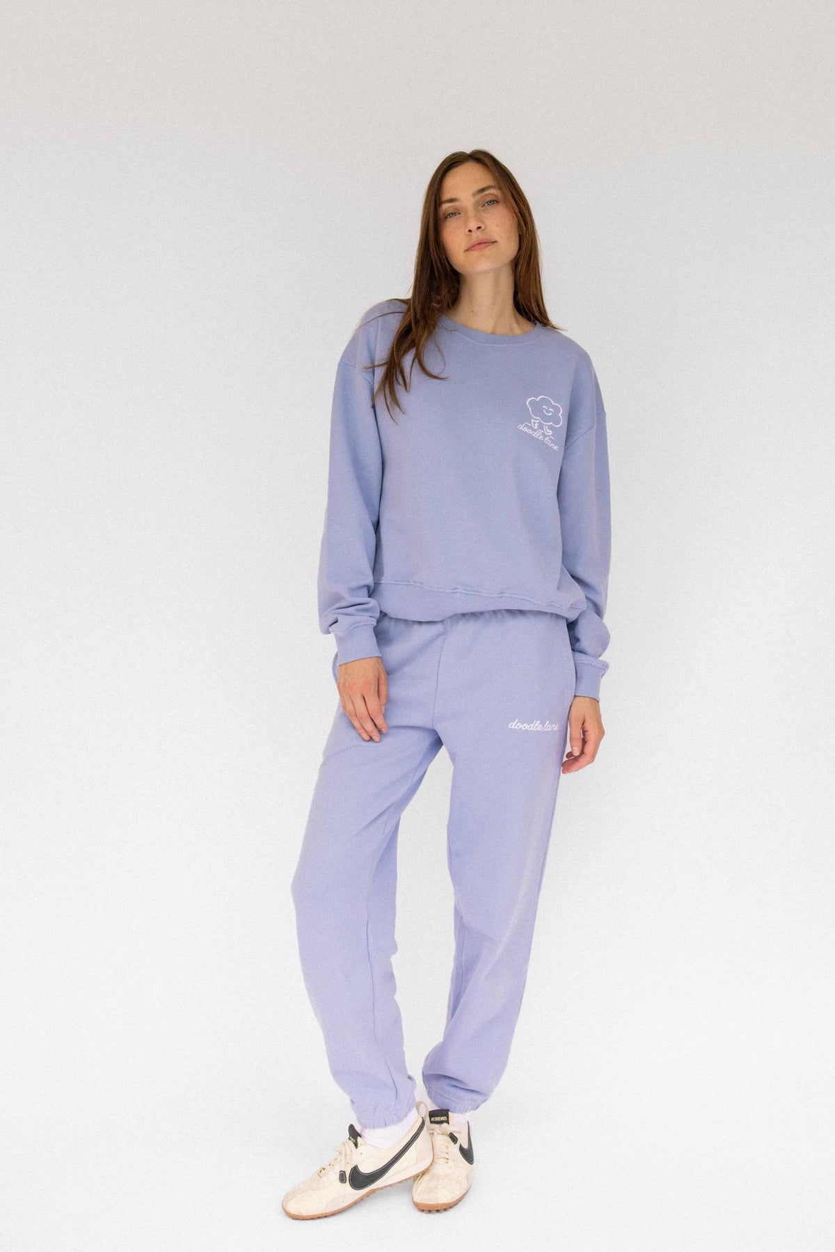 Signature Crewneck Cropped Pant Set
