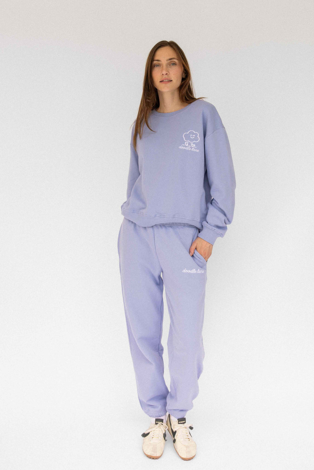 Signature Crewneck Cropped Pant Set