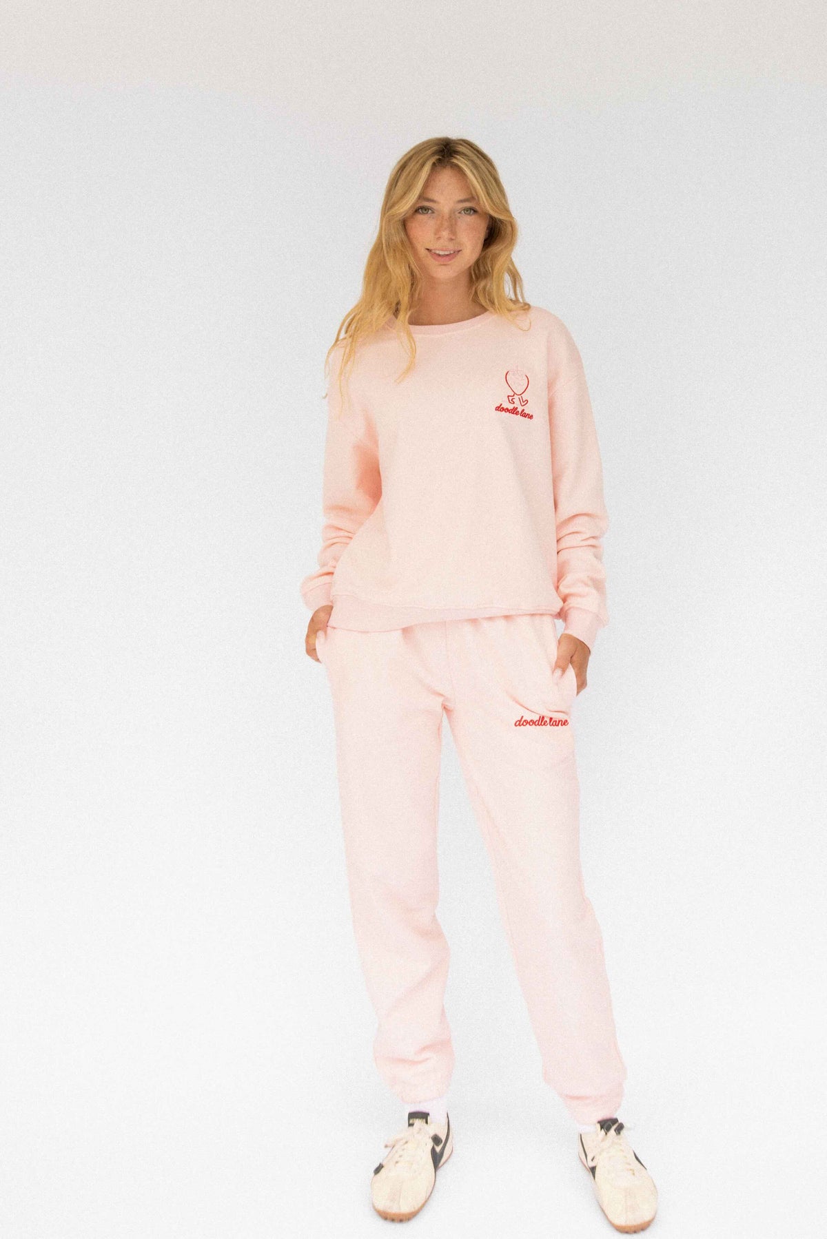 Signature Crewneck Cropped Pant Set
